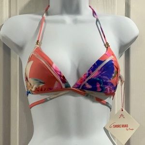 NWT 6 Shore Road by Pooja Bikini Top